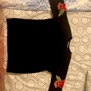 Black full sleeve sweatshirt